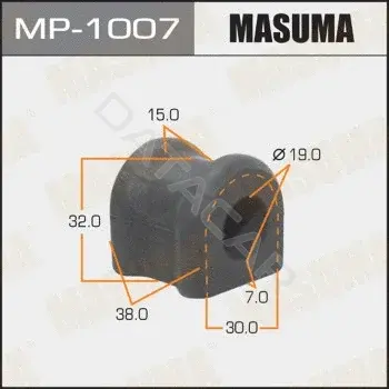 Втулки стабилизатора MASUMA MP-1007