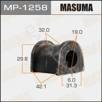 Втулки стабилизатора MASUMA MP-1258
