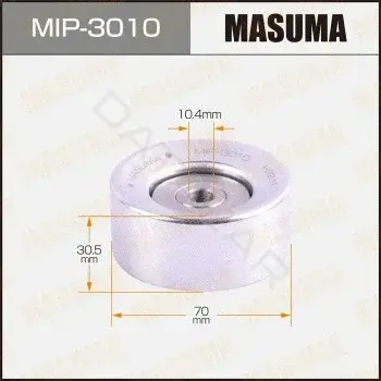 Натяжной ролик ГРМ MASUMA MIP-3010