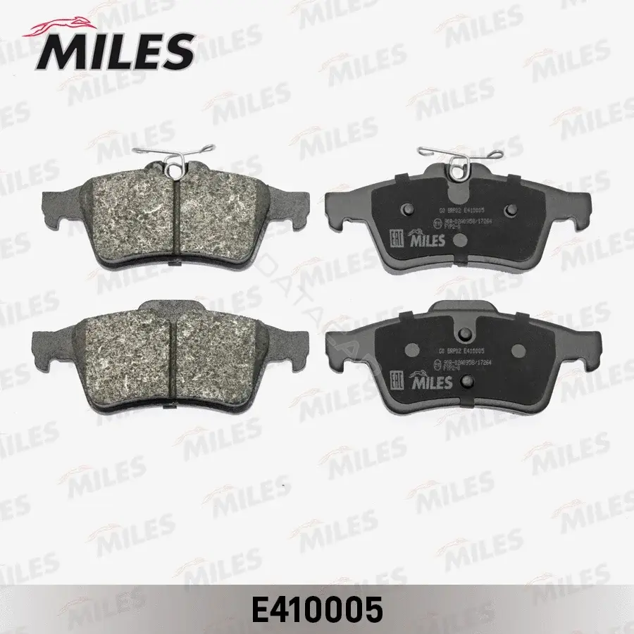 Тормозные колодки MILES E410005