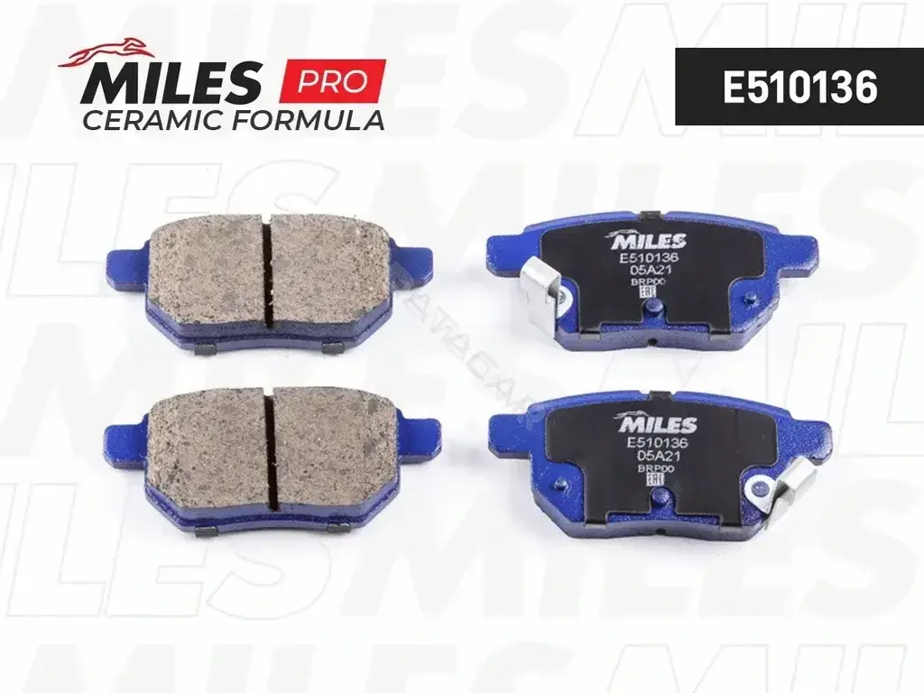 Тормозные колодки MILES E510136