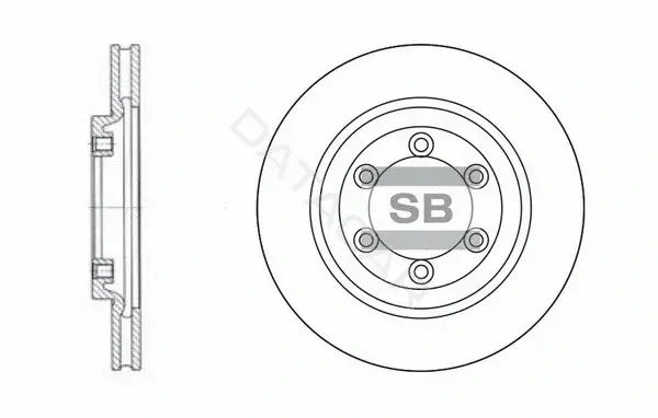 Тормозные диски Hi-Q SD3015