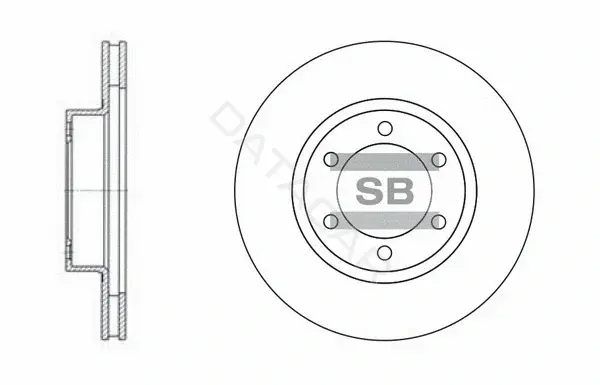 Тормозные диски Hi-Q SD4004
