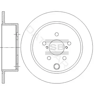 Тормозные диски Hi-Q SD4708