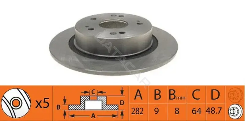 Тормозные диски SB NAGAMOCHI BR28130
