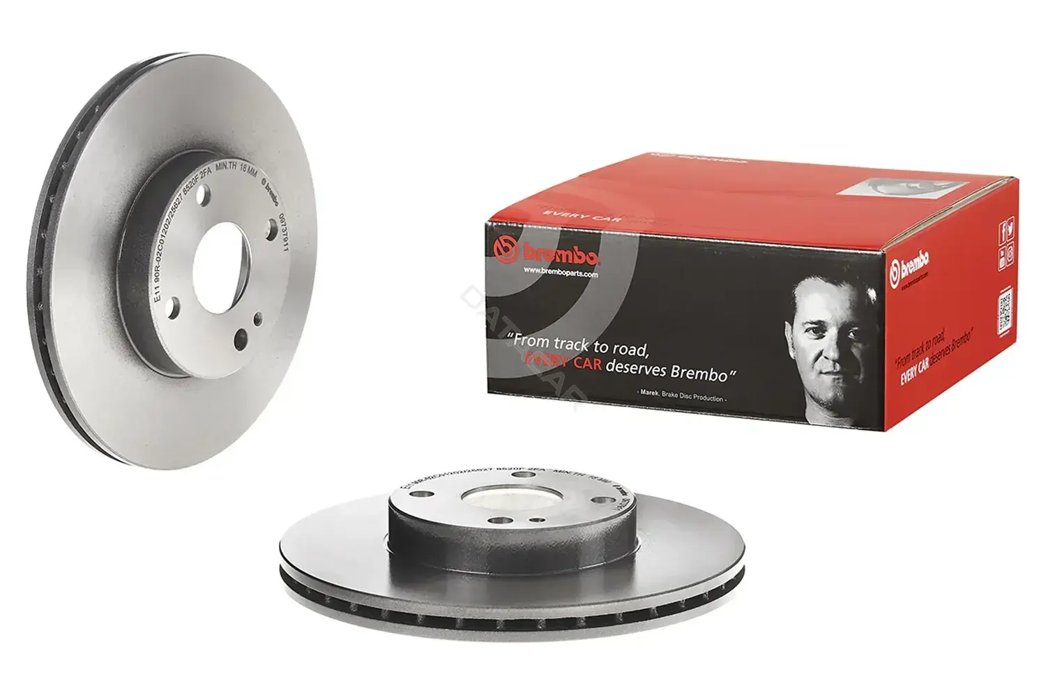 Тормозные диски BREMBO 09.7379.11