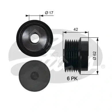 Шкив генератора GATES OAP7152