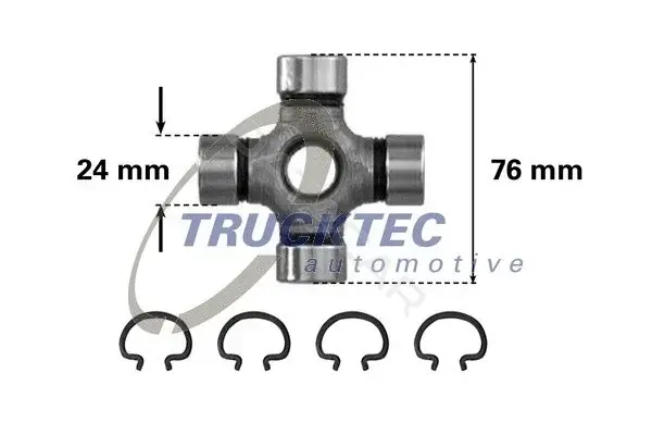 Муфта кардана TRUCKTEC 02.34.004
