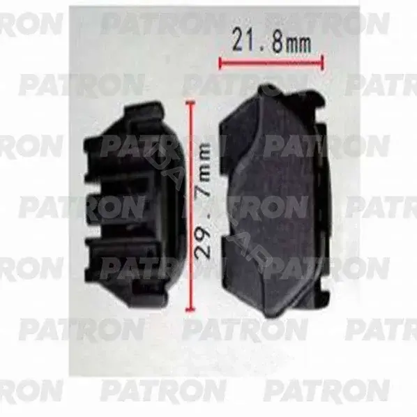 Клипсы, фиксаторы, зажимы PATRON P37-1192