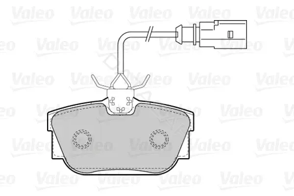 Тормозные колодки VALEO 301650