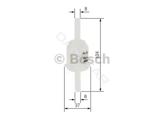 Топливный фильтр BOSCH 0450904060