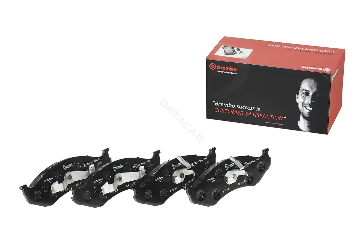 Тормозные колодки BREMBO P37004