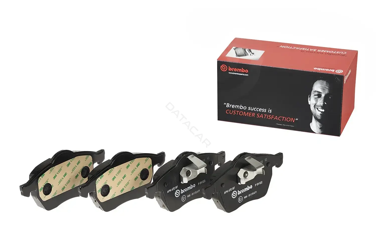 Тормозные колодки BREMBO P59022
