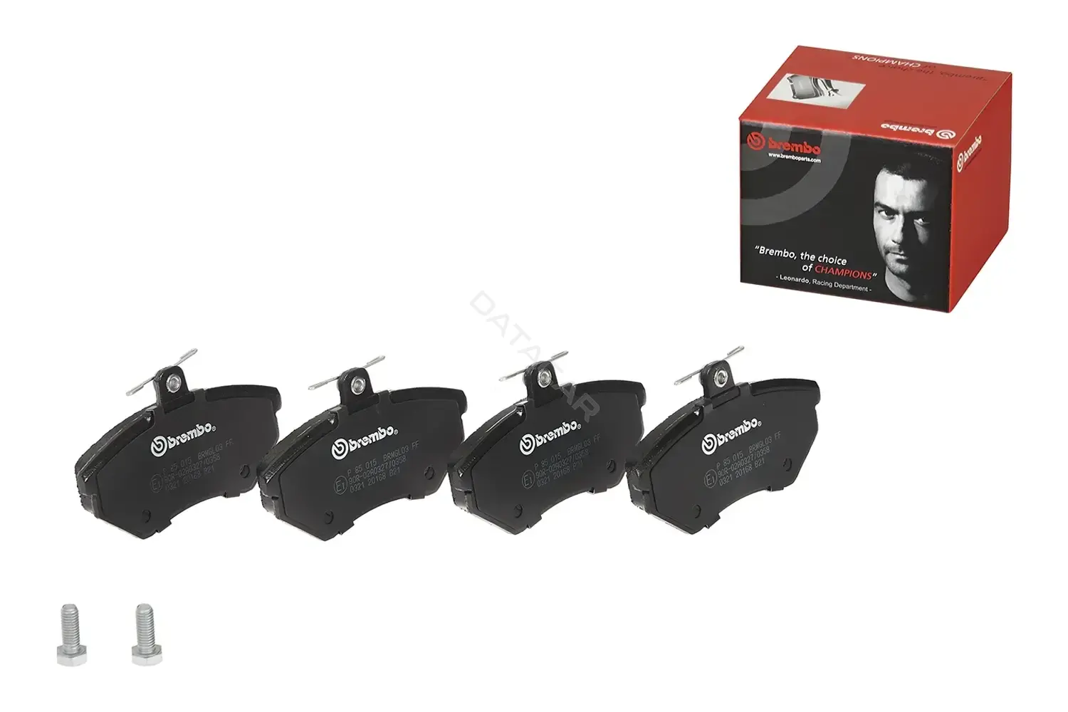 Тормозные колодки BREMBO P85015
