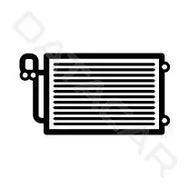 Радиатор кондиционера NRF 350667