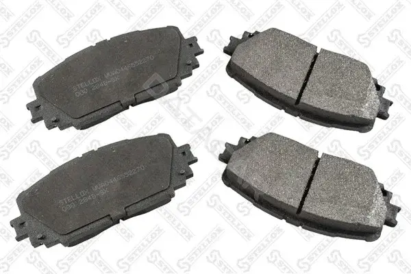 Тормозные колодки STELLOX 000284B-SX