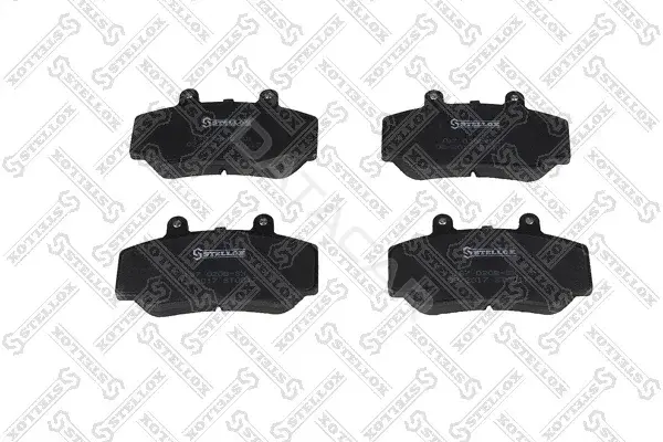 Тормозные колодки STELLOX 187020B-SX