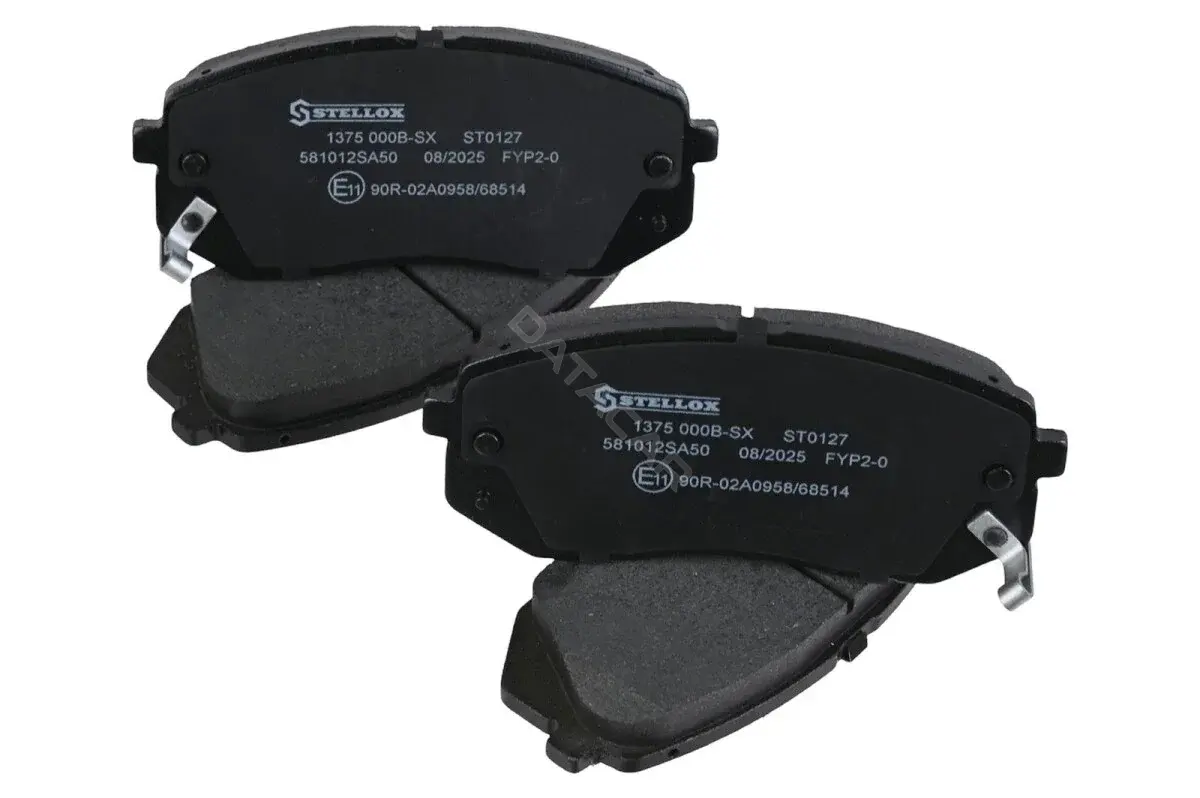 Тормозные колодки STELLOX 1375000B-SX