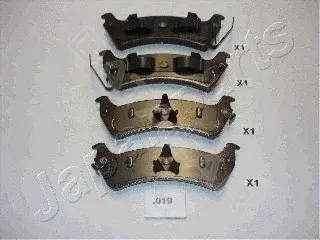 Тормозные колодки JAPANPARTS PP-019AF