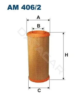 Воздушный фильтр FILTRON AM406/2