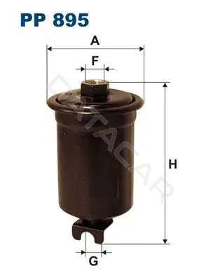 Топливный фильтр FILTRON PP895