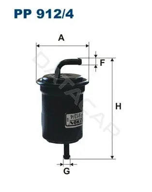 Топливный фильтр FILTRON PP912/4