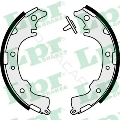 Барабанные колодки LPR/AP/RAL 07840