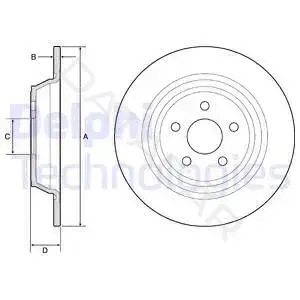 Тормозные диски DELPHI BG4782C