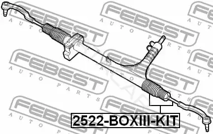 Рулевая тяга FEBEST 2522-BOXIII-KIT