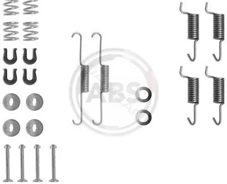 Ремкомплект тормозных колодок A.B.S. 0788Q