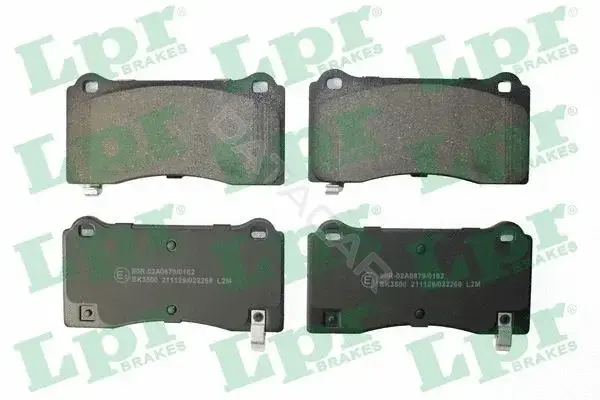 Тормозные колодки LPR/AP/RAL 05P2268