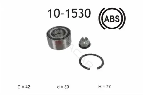 Подшипник ступицы IJS GROUP 10-1530
