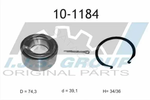 Подшипник ступицы IJS GROUP 10-1184