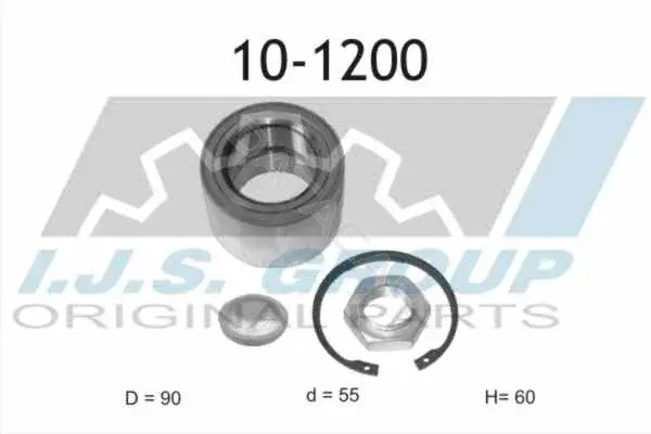 Подшипник ступицы IJS GROUP 10-1200