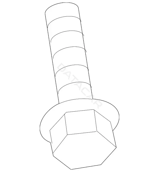 Болт подвески MAZDA 994640625