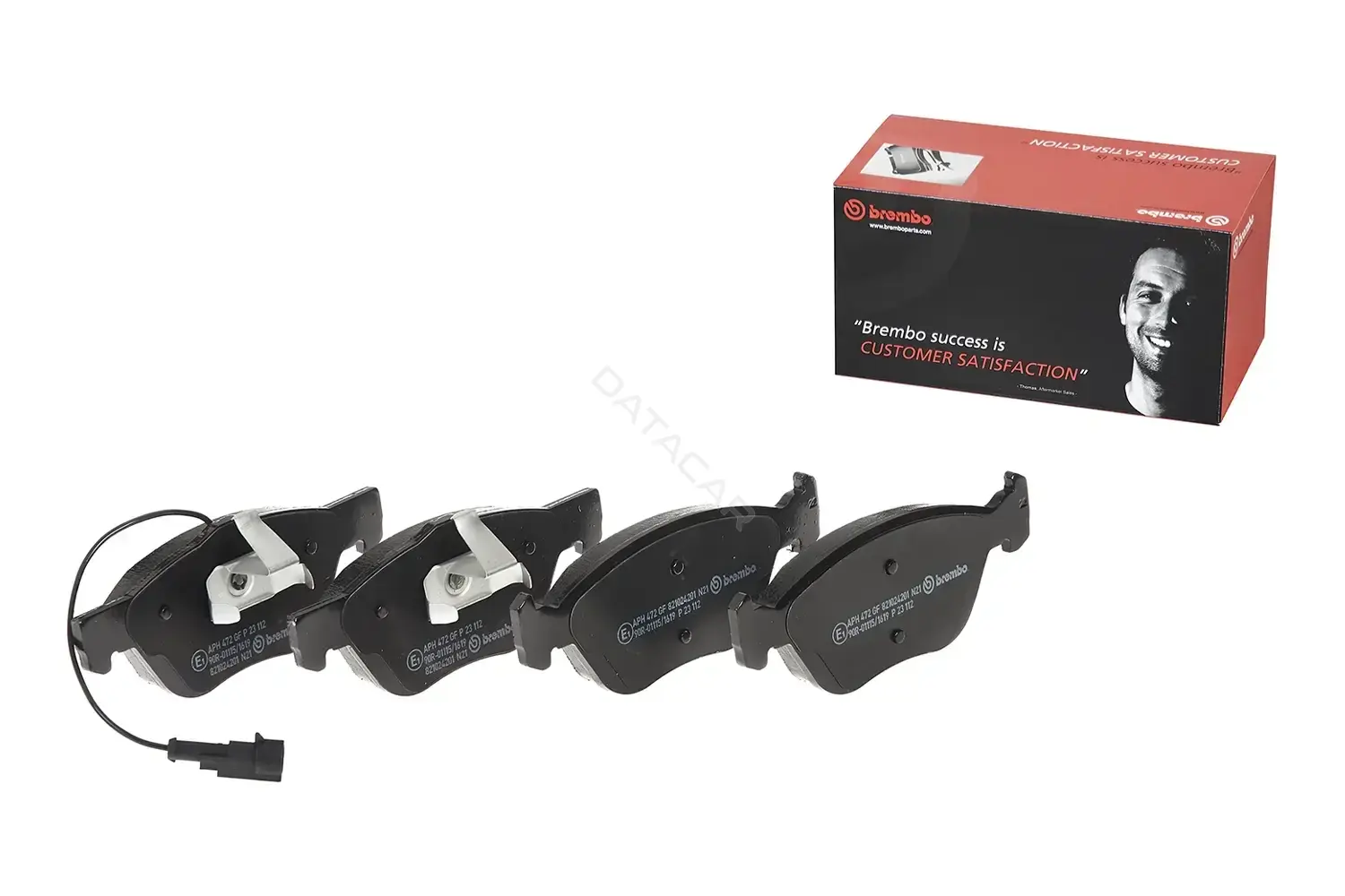 Тормозные колодки BREMBO P23112