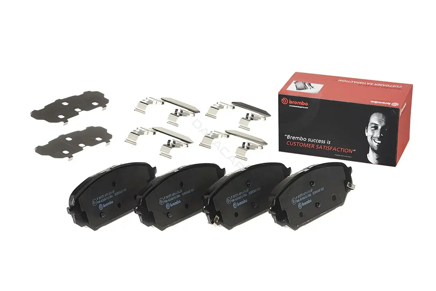Тормозные колодки BREMBO P30071
