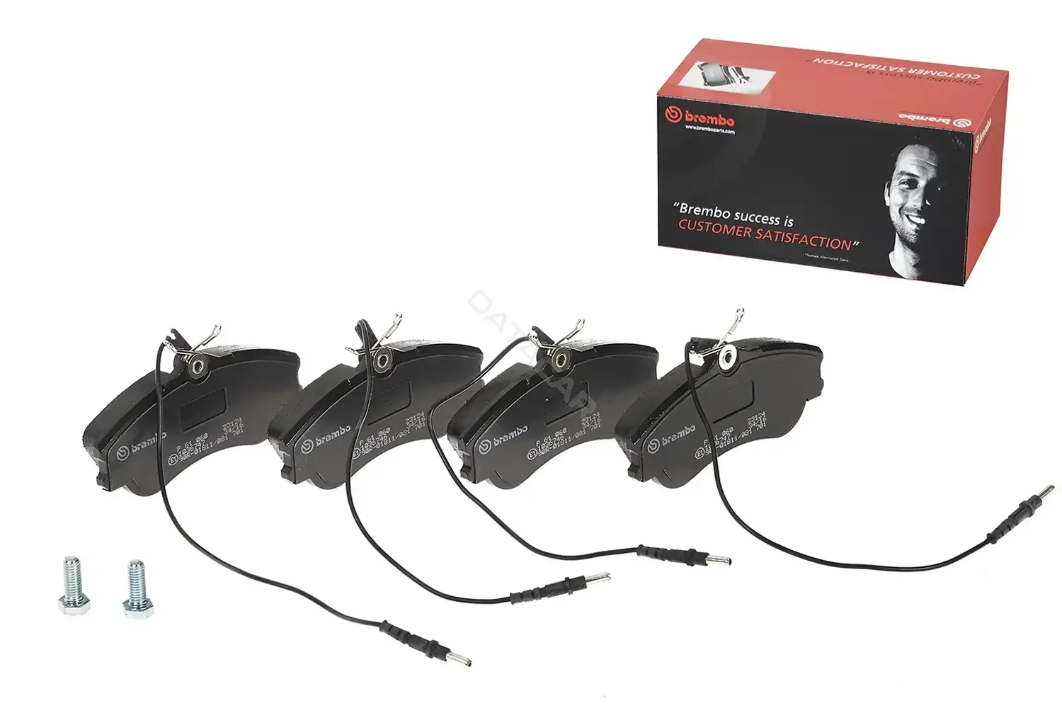Тормозные колодки BREMBO P61060
