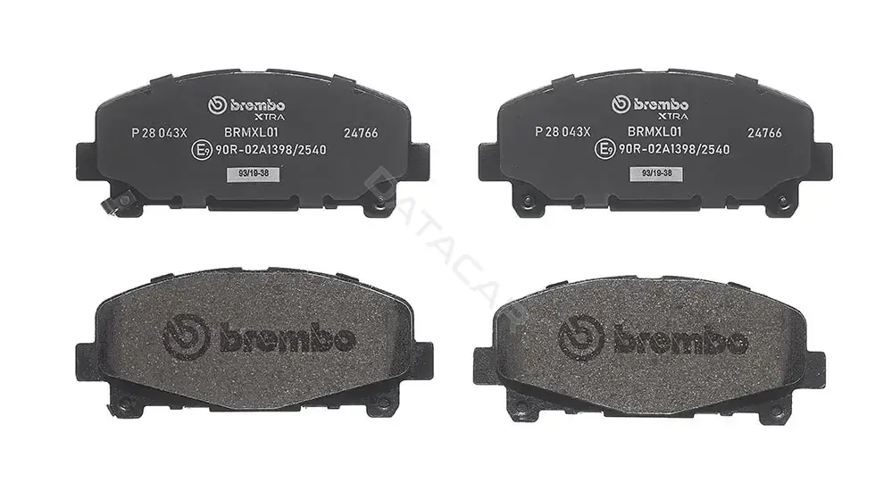 Тормозные колодки BREMBO P28043X