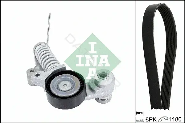 Комплект ручейкового ремня INA 529048510
