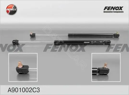 Амортизатор крышки багажника, капота, заднего стекла FENOX A901002C3