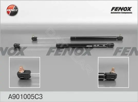 Амортизатор крышки багажника, капота, заднего стекла FENOX A901005C3