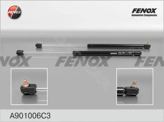 Амортизатор крышки багажника, капота, заднего стекла FENOX A901006C3