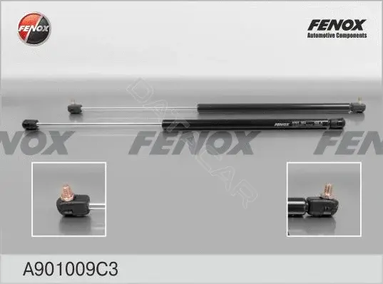 Амортизатор крышки багажника, капота, заднего стекла FENOX A901009C3