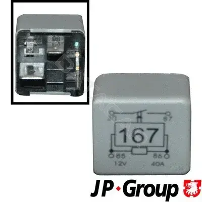 Реле топливного насоса JP GROUP 1199206900