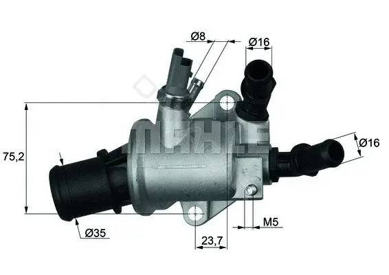 Термостат KNECHT/MAHLE TI14388