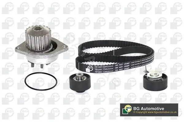 Комплект ГРМ с помпой BGA TB1406CPK