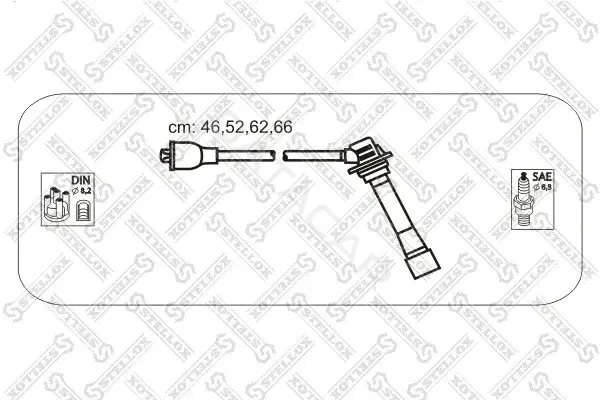 Высоковольтные провода STELLOX 10-38132-SX