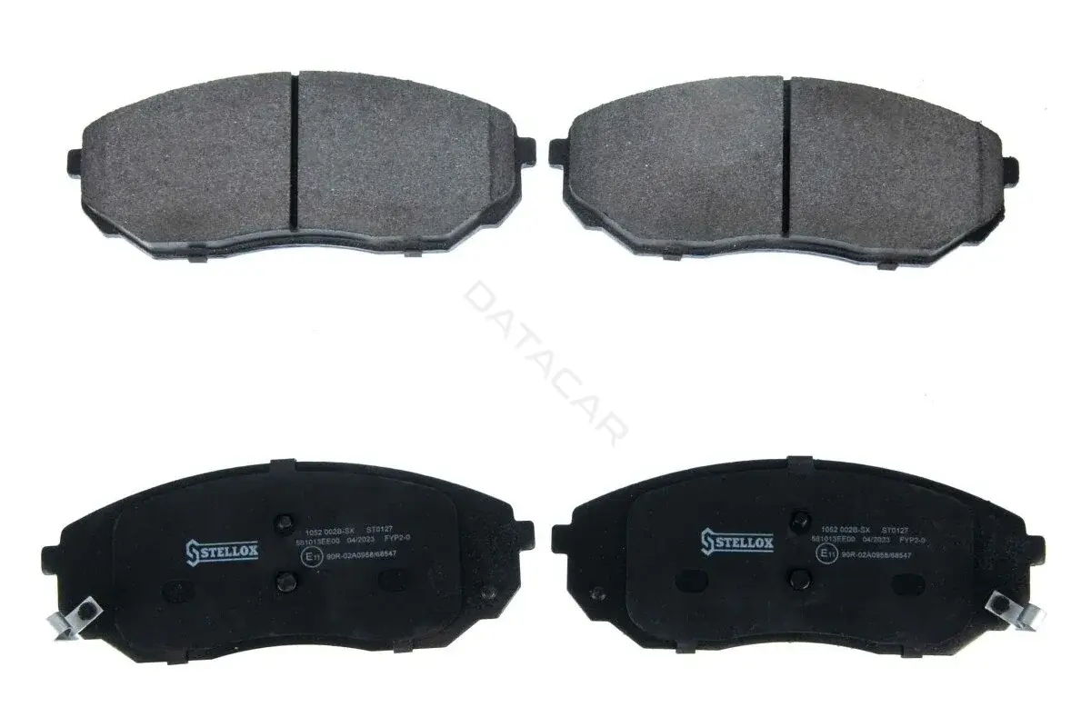 Тормозные колодки STELLOX 1554000B-SX