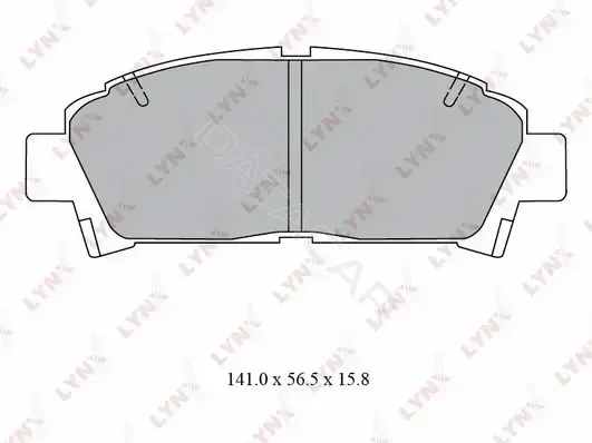 Тормозные колодки LYNXAUTO BD-7558
